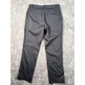 Nike Golf Dri Fit Pants Mens 33x32 Performance Flat Front Black